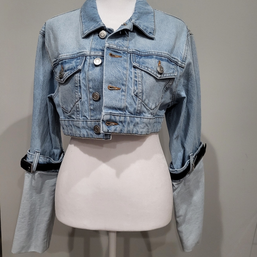 Coperni Sky Blue Denim Jacket - Picture 4 of 9